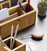 Takara Teak Pebble Tape Measure - Brown 1