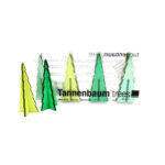 Tannenbaum Mini Green Wood Trees, Set Of 12 1