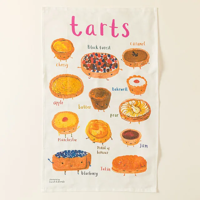 Tarts Tea Towel