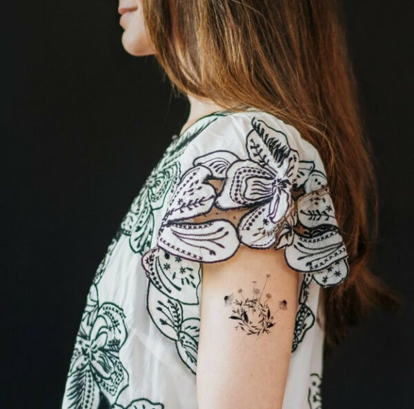 Tattly Tiny Flower Fest Tattoo Tin 2