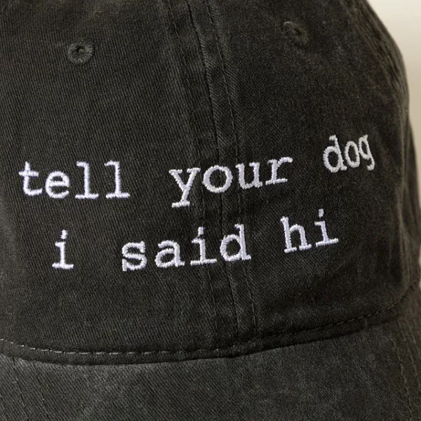Tell Your Dog I Said Hi Hat 3