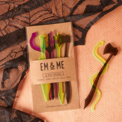 Things That Could Kill You Stir Sticks, Set Of 6