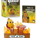 This Is Fine Talking Figurine