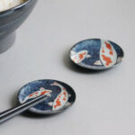 Tiny Koi Dish Utensil Rest, Set Of 2