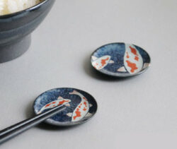 Tiny Koi Dish Utensil Rest, Set Of 2