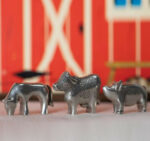 Tiny Pewter Netsukes 1