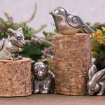 Tiny Pewter Netsukes