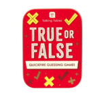 True Or False In A Tin