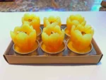 Tulip Tealight Candles, Set Of 6 5