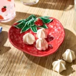 Very Berry Strawberry Shallow Bowl 3