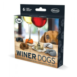 Winer Dogs Wine Markers, Set Of 6