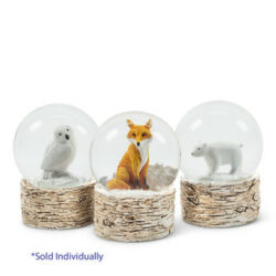 Winter Animal Mini 15 Snow Globe