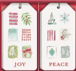 Winter Watercolor Boxed Gift Tags 1