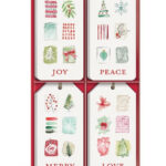 Winter Watercolor Boxed Gift Tags