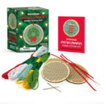 Wooden Christmas Ornaments Cross-stitch Kit