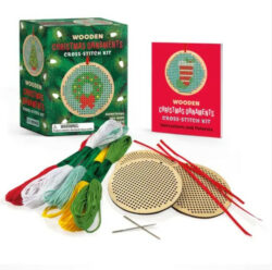 Wooden Christmas Ornaments Cross-stitch Kit