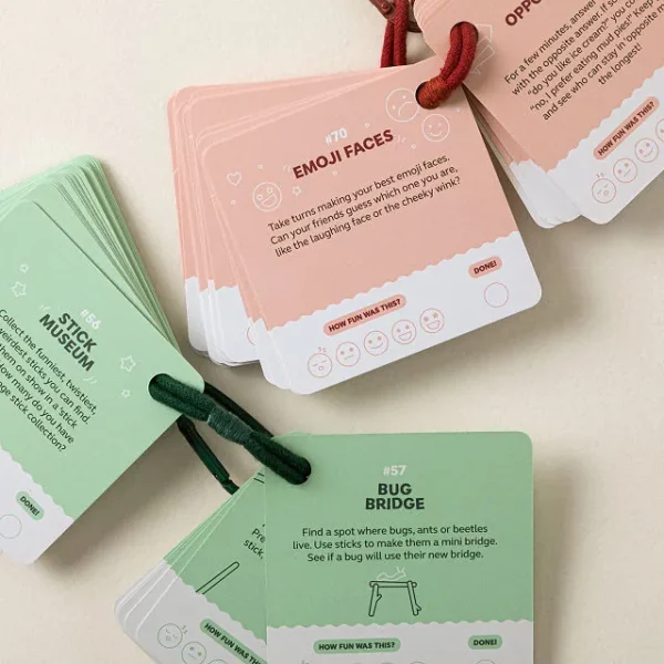 100 Fun Things To Do Clip On Idea Cards 2
