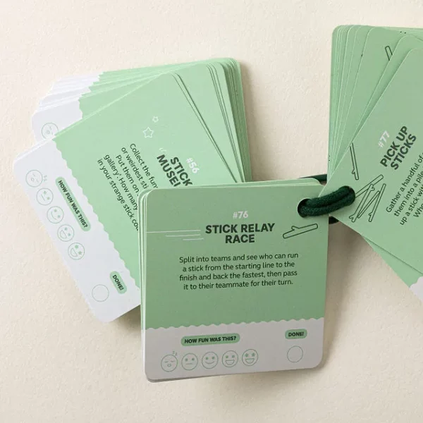 100 Fun Things To Do Clip On Idea Cards 3