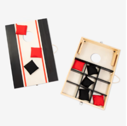 2-in-1 Tailgate Bean Bag Toss & Tic Tac Toe