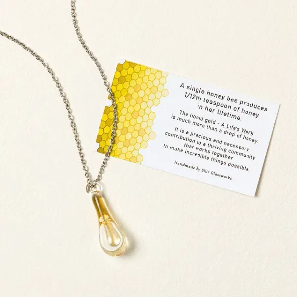 A Life's Work Honeybee Necklace 3