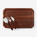 Acacia Charcuterie Board & Cheese Knives