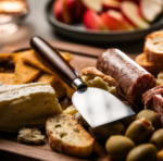 Acacia Charcuterie Board & Cheese Knives 2