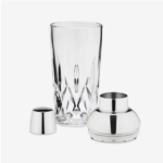 Admiral Crystal Cocktail Shaker With Builtin Strainer