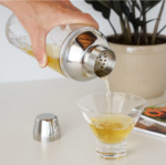 Admiral Crystal Cocktail Shaker With Builtin Strainer 3