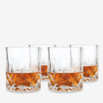 Admiral Vintage Style Crystal Tumblers - Set Of 4