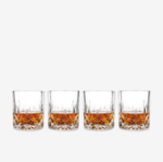 Admiral Vintage Style Crystal Tumblers - Set Of 4 4