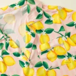 Amalfi Lemon Cooling Bamboo Pajama Set 1