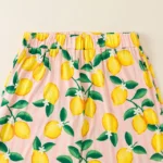 Amalfi Lemon Cooling Bamboo Pajama Set 2