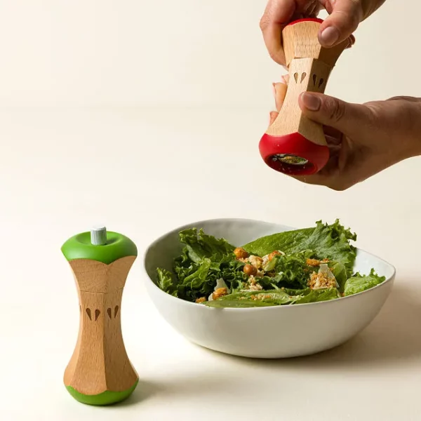 Apple Core Salt & Pepper Grinders 1