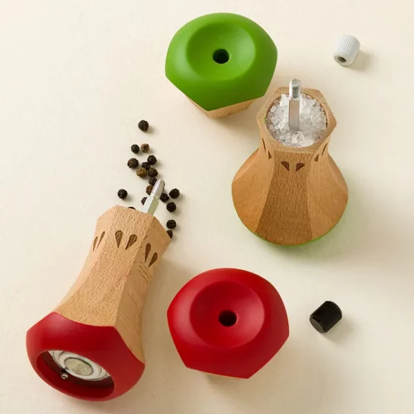 Apple Core Salt & Pepper Grinders 3