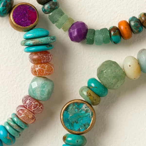 Aurora Sky Gemstone Bead Bracelet 1