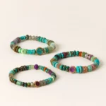 Aurora Sky Gemstone Bead Bracelet