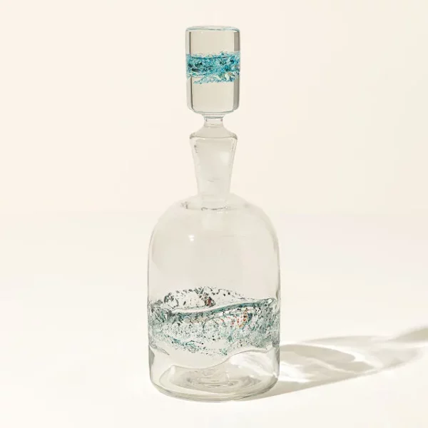Blue Copper Ribbon Barware 4