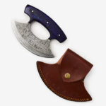 Blue Diamond Wood Alaskan-style Ulu Knife