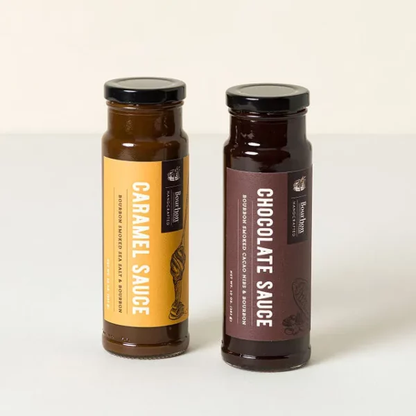 Bourbon Infused Chocolate And Caramel Sauce 1