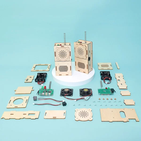 Build & Learn Walkie Talkie Stem Kit - Set Of 2 1
