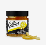 Candied Lemon Twists In Syrup 3