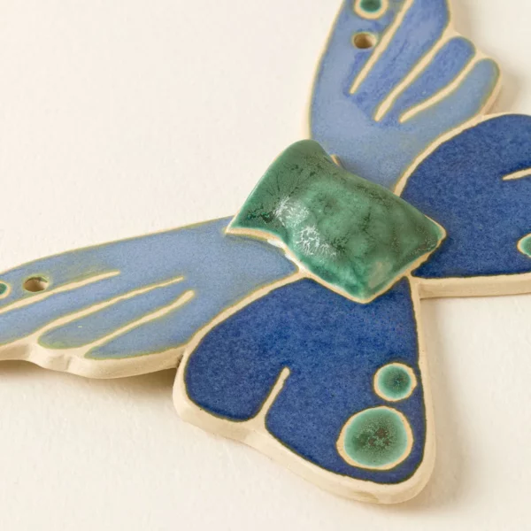 Ceramic Butterfly Wall Vase 1