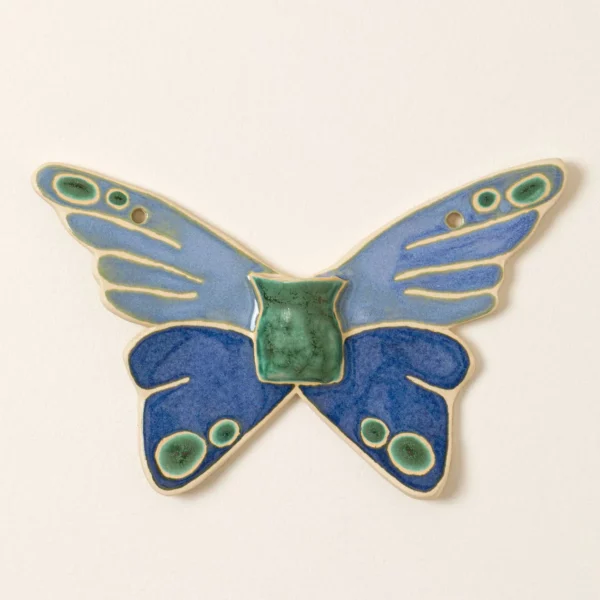 Ceramic Butterfly Wall Vase 2