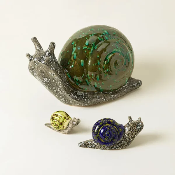 Ceramic Garden Snail 2