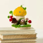 Chenille Mushroom House Diy Kit 3