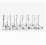 Cowboy Boot Shot Glasses - Set Of Six