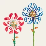 Diy Solar Powered Spinning Flower