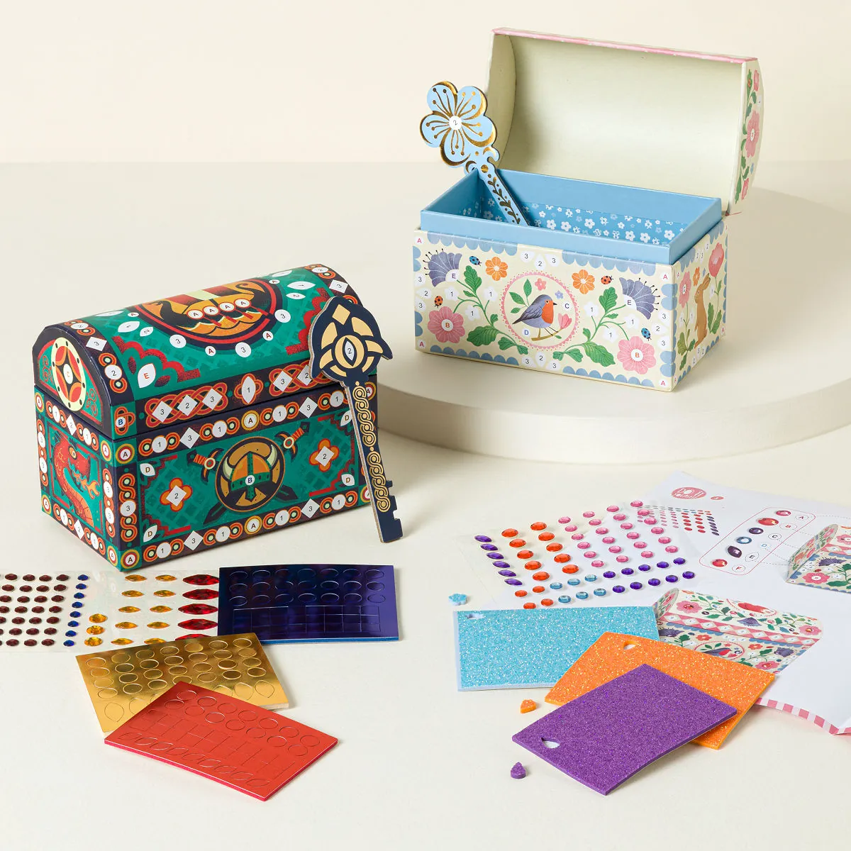 Diy Sticker Mosaic Secret Treasure Box Diy Sticker Mosaic Secret Treasure Box