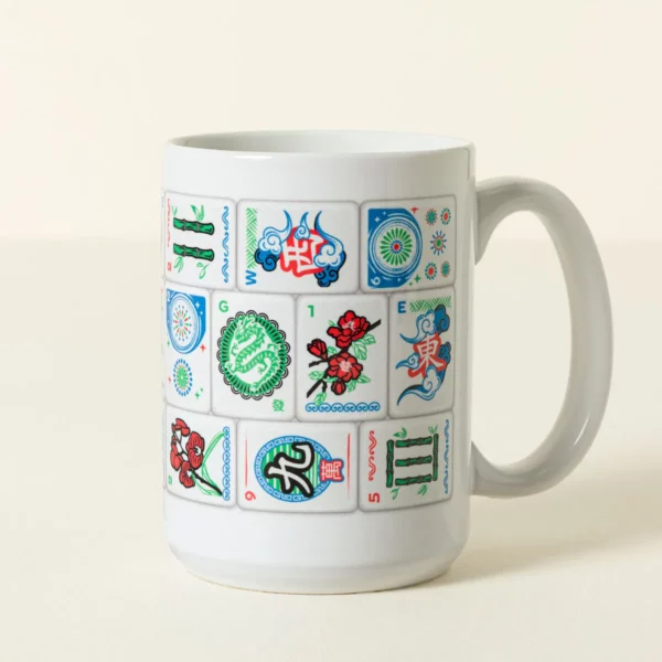 Daily Mahjong Game Qr Mug 1