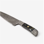 Damascus & Bull Horn Chef's Knife 2
